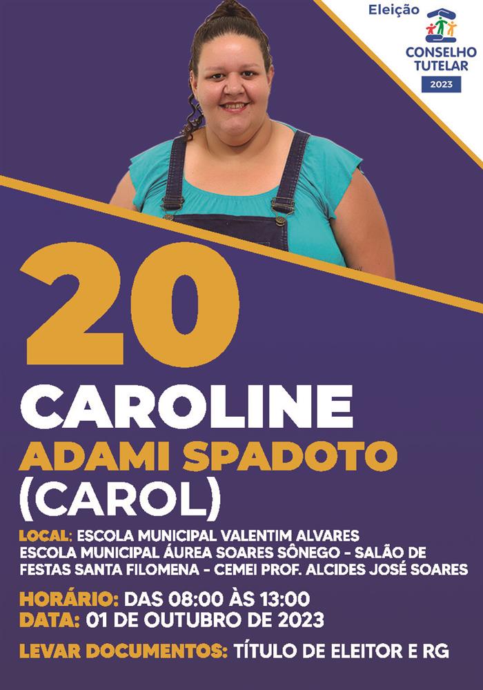 20 - CAROLINE SPADOTO